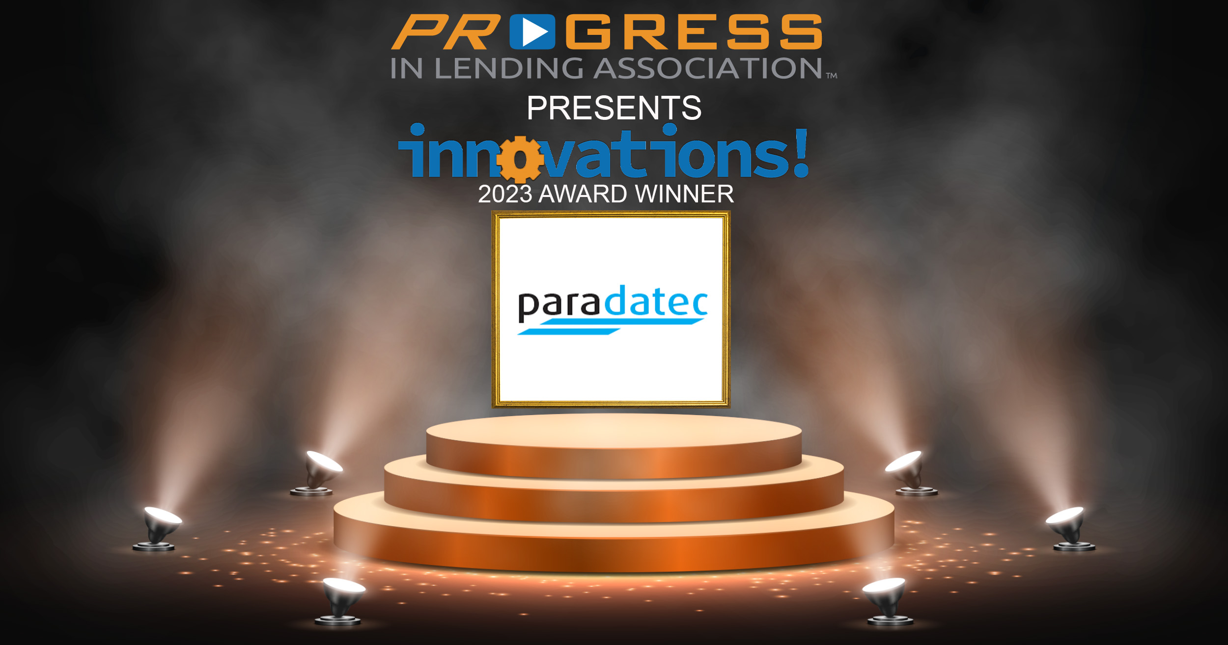 Paradatec Wins PROGRESS in Lending’s Innovation Award